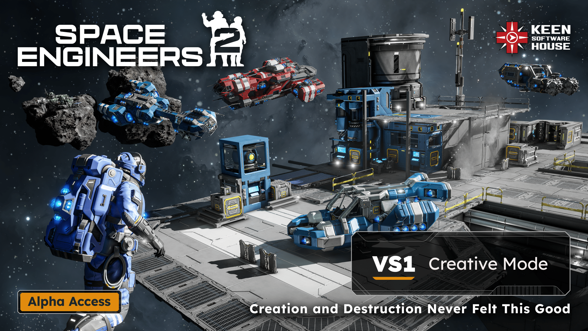 Space Engineers 2 Alpha has officially launched on Steam Early Access ...